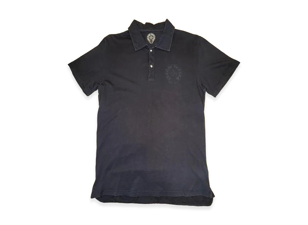 Chrome Hearts Horseshoe Print S/S Polo Shirt 