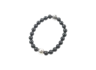 Chrome Hearts CH Ball Bead Bracelet "Black"