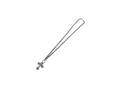 Chrome Hearts Paper Chain Philigrey Cross Necklace "Silver"