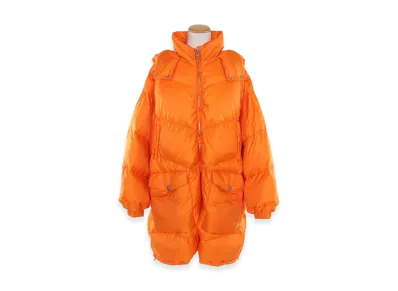 Chrome Hearts Queens Cross Ball Button Down Jacket "Orange"