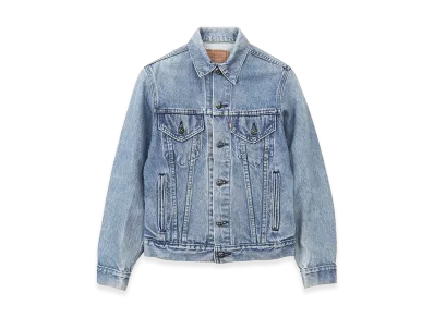 Chrome Hearts x Levi's Cemetery Cross Patch Denim Jacket "Light Indigo"