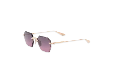 Chrome Hearts HOLE SHOT Sunglasses "Gold/Purple"