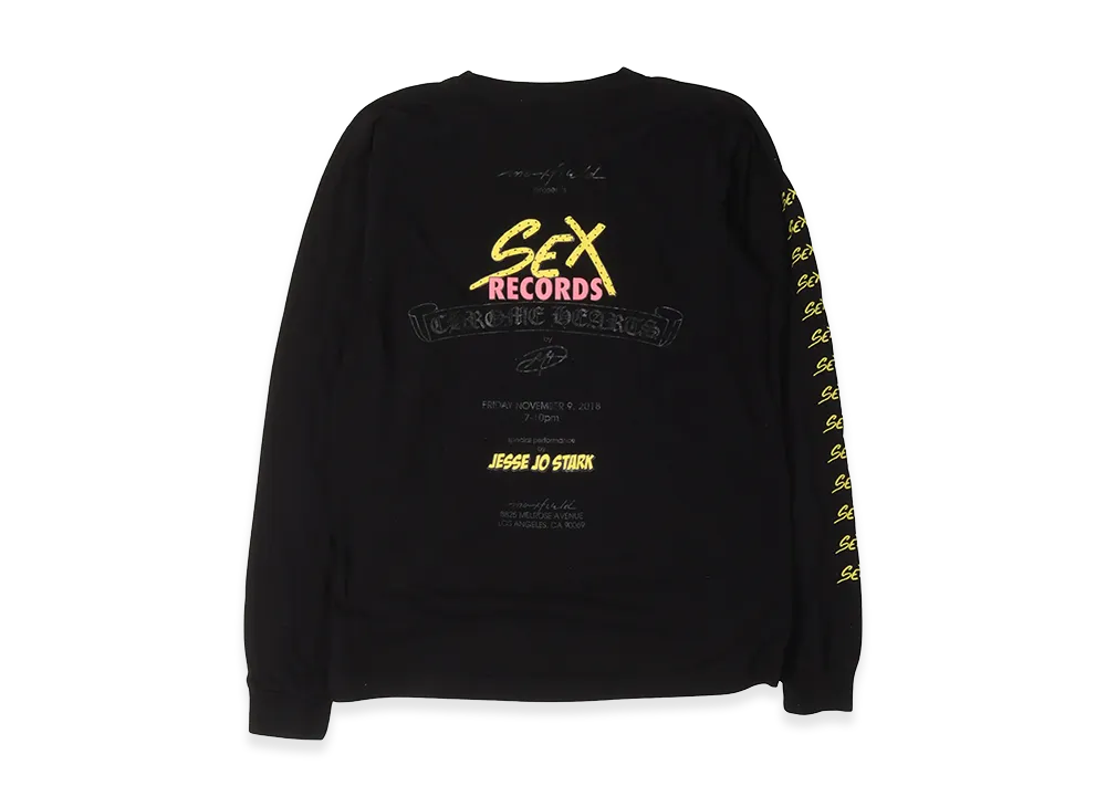 Chrome Hearts Matty Boy Sex Records L/S T-Shirt "Black"