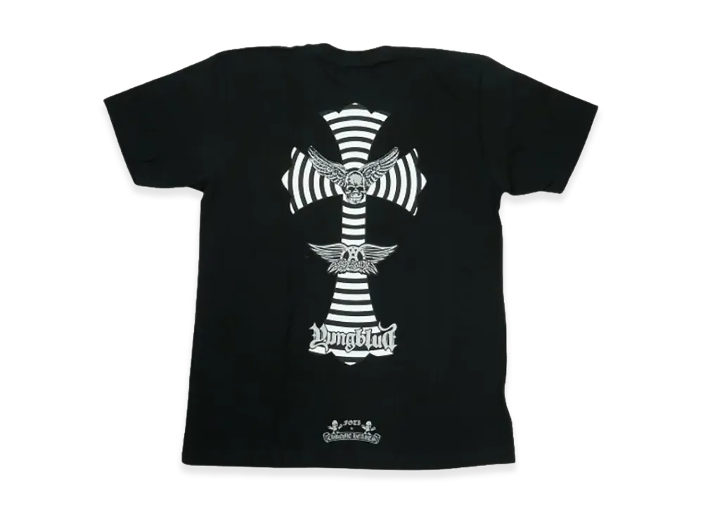 Chrome Hearts Foti x Aerosmith x Yungblud S/S T-Shirt "Black"