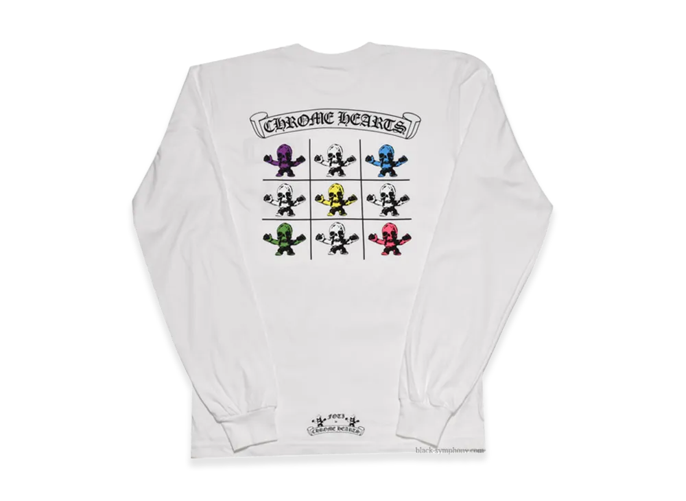 Chrome Hearts Foti Harris Teeter L/S T-Shirt "White/Murti"