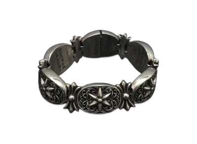 Chrome Hearts Tiny Oval Star Bracelet "Silver"
