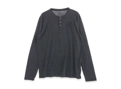 Chrome Hearts BS Flare Button Henly L/S T-Shirt "Gray"
