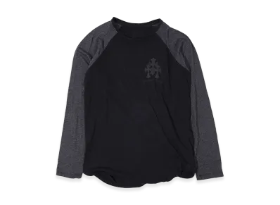 Chrome Hearts Cemetery Cross Raglan L/S T-Shirt "Black"