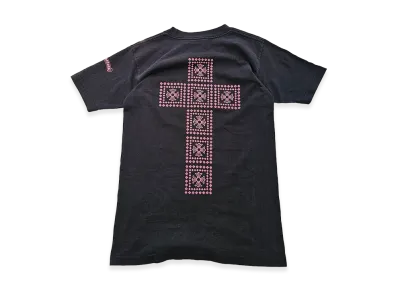 Chrome Hearts CH Plus Block Cross Back Print S/S T-Shirt "Black/Pink"