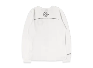Chrome Hearts Horseshoe Logo CH Plus Thermal L/S T-Shirt "White"