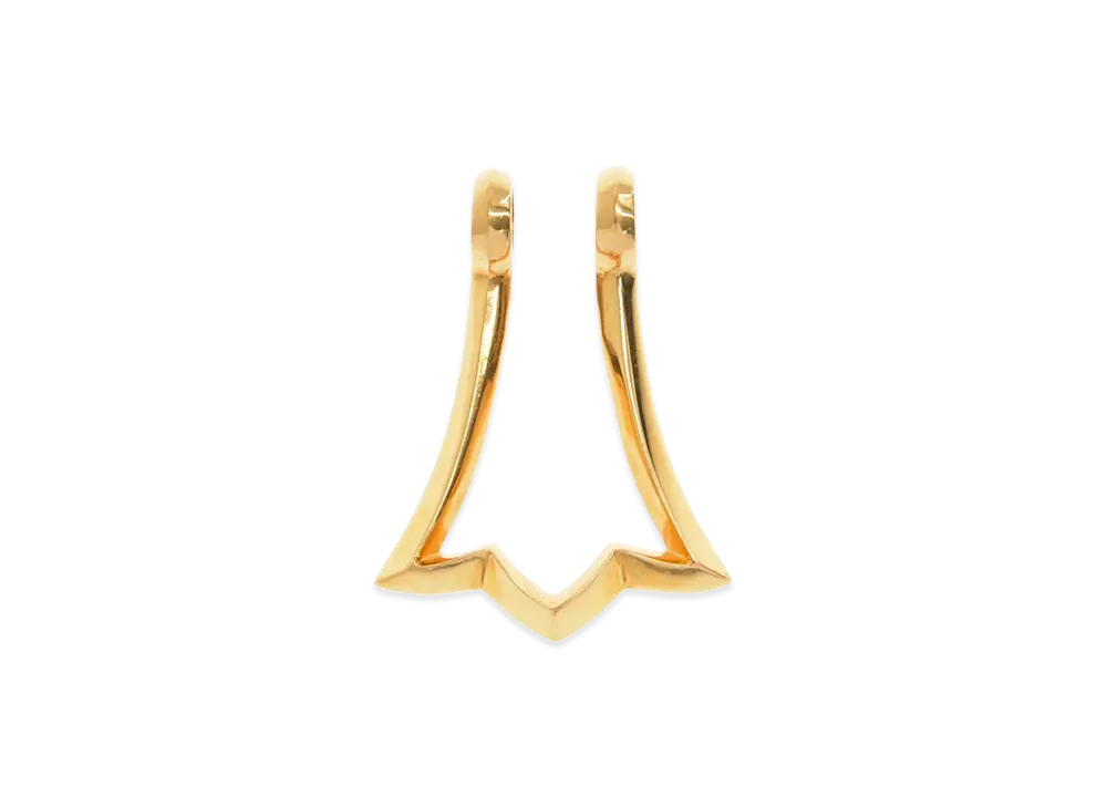 Chrome Hearts 22K Gold Pendant Ring Catch "Gold"
