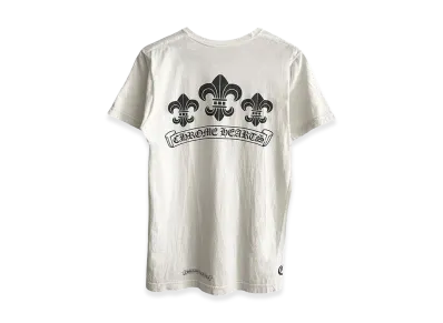 Chrome Hearts Triple Fleur Logo Pocket S/S T-Shirt "White"