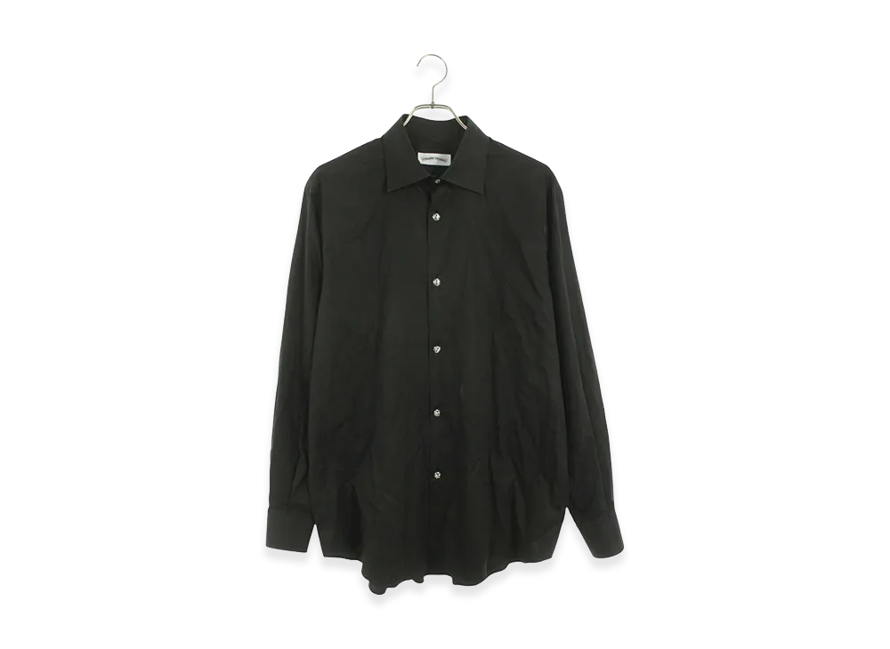 Chrome Hearts BS Flare Button L/S Shirt "Black/Silver"
