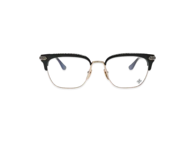 Chrome Hearts VERTICAL SMILE II Optical Glasses "Black/Silver"