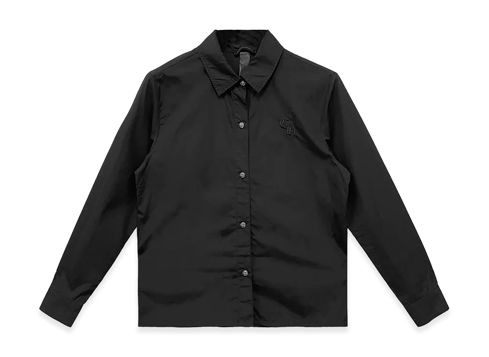 Chrome Hearts CH Logo Embroidery L/S Shirt "Black"