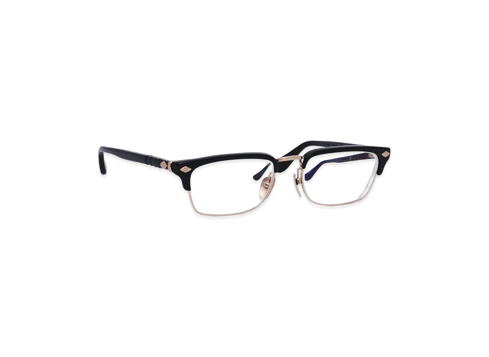 Chrome Hearts 53 19-147 TIMMMMBR II Sunglasses "Black/Gold"