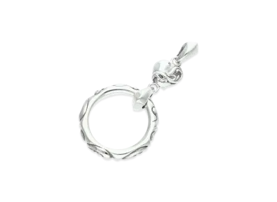 Chrome Hearts Eyewear Loop Scroll Heart Charm "Silver"