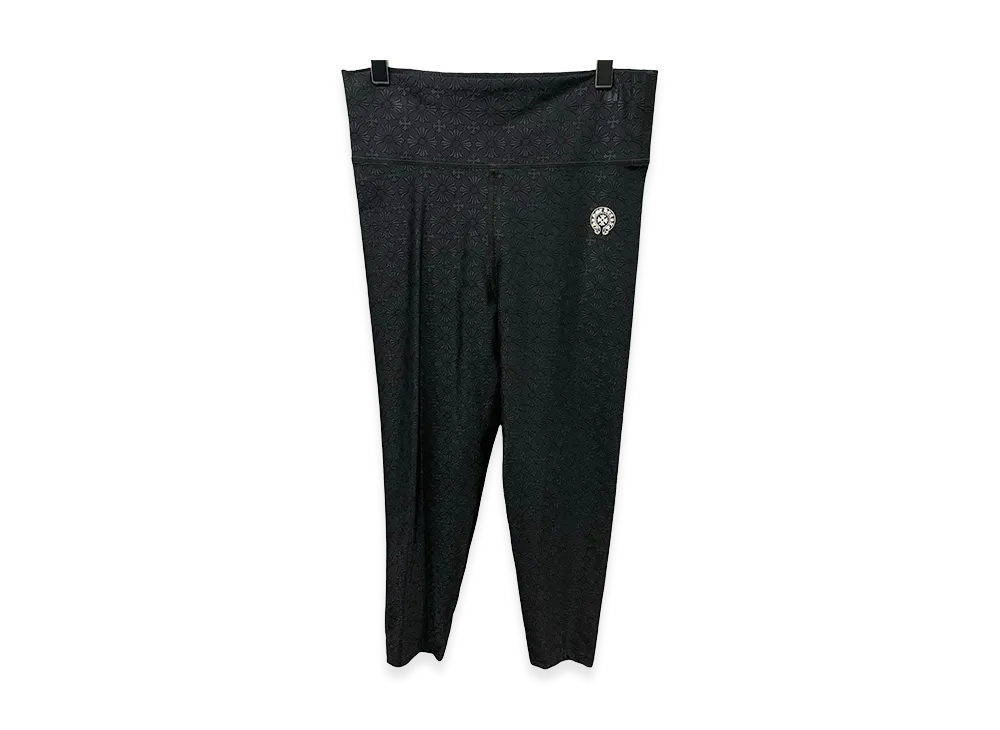 Chrome Hearts Women's CH Plus Horseshoe Leggings "Black"