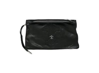 Chrome Hearts BS Fleur Flat Pouch "Black"