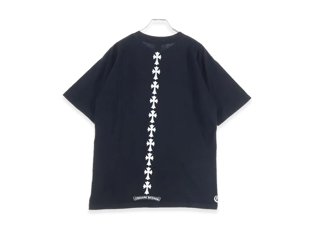 Chrome Hearts Tire Track Cemetery Cross Print S/S T-Shirt "Black"