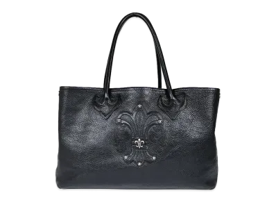 Chrome Hearts BS Fleur SV925 2Snap Tote Bag "Black"
