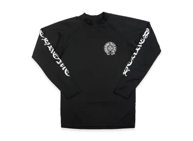 Chrome Hearts CH Horseshoe L/S Rash Guard "Black"