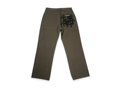 Chrome Hearts Cross Patch Work Pants "Brown"