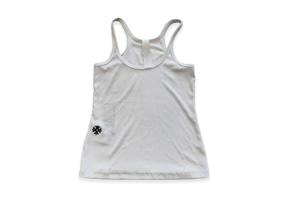 Chrome Hearts Bad Seed CH Embroidered Tank Top "White"