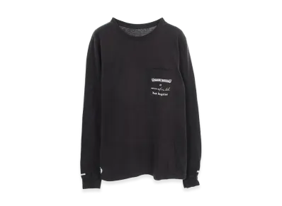 Chrome Hearts Dagger Back Print Pocket L/S T-Shirt "Black"
