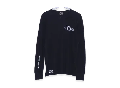 Chrome Hearts Old Horseshoe CH Plus Thermal L/S T-Shirt "Black"