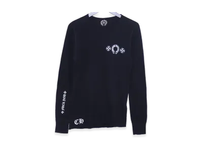 Chrome Hearts Horseshoe CH Plus Thermal L/S T-Shirt "Black"
