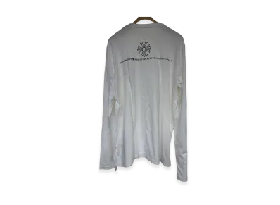 Chrome Hearts Hollywood Cross Thermal L/S T-Shirt "White"