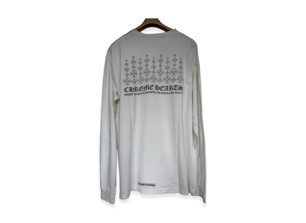 Chrome Hearts Hollywood Exclusive Longsleeve Pocket T-Shirt "White"