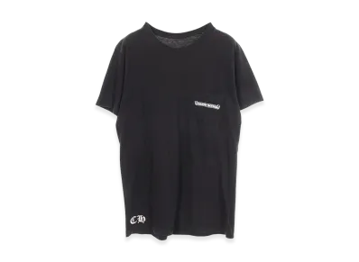 Chrome Hearts Scroll Label Pocket T-Shirt "Black"