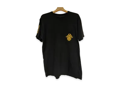 Chrome Hearts Dagger Scripts Pocket T-Shirt "/Yellow" "Black"