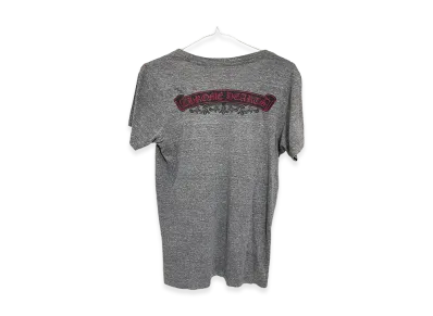 Chrome Hearts Scroll Label T-Shirt "Gray"