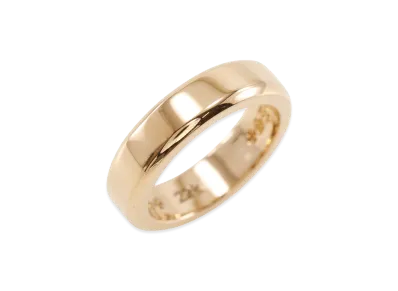 Chrome Hearts Wedding Band Flat 6mm "Gold"