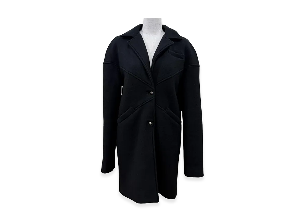 Chrome Hearts Cashmere Coat "Black"