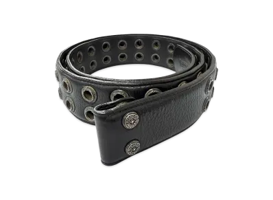 Chrome Hearts Strap Double Grommet "Black"