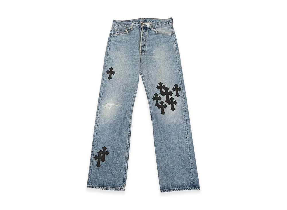 Chrome Hearts x Levi's 501 Denim Pants "Blue"