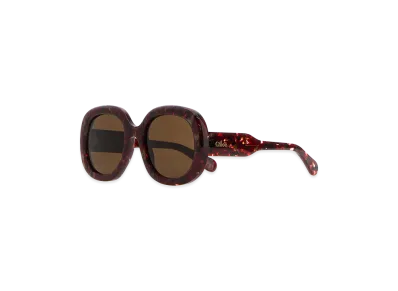 Chloe Women's Sunglasses "Garnet Red"