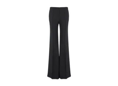 Chloe Flare Pants In Stretch Wool "Black"