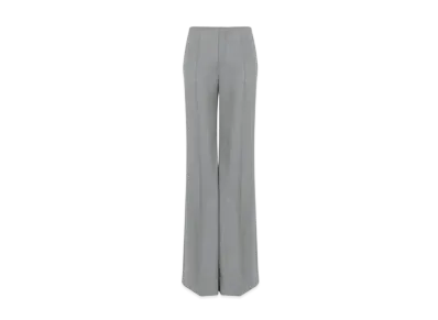 Chloe Flare Pants In Wool Grain De Poudre ""