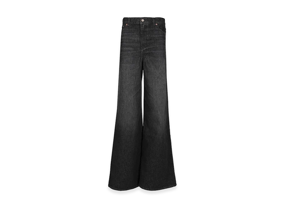 Chloe Women's Wide Leg Jeans "Black"