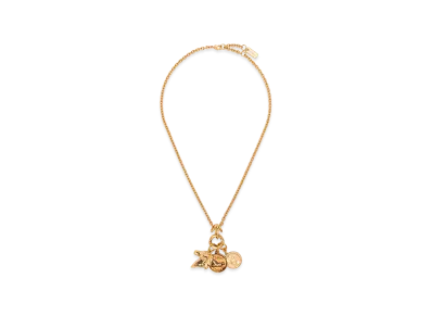 Chloe Women's Metal Charms Necklace "Gold"