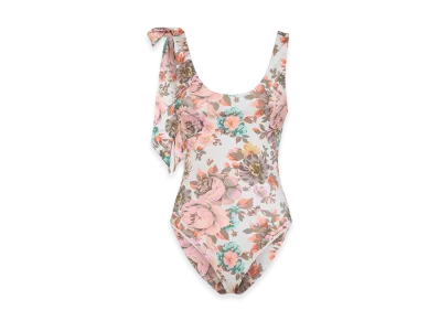 Chloe Women's Printed Stretch Nylon Swimsuit "Floral"