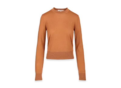 Chloe Women's Wool Sweater "Brown"