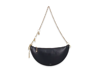 Chloe Women's Nappa Leather Icons Shoulder Bag "Black"
