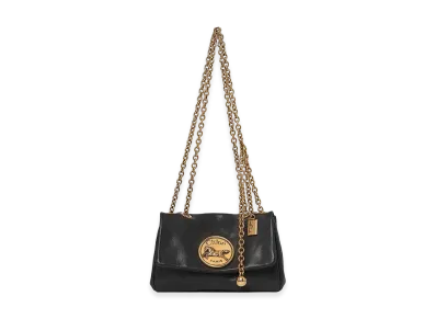 Chloe Women's Leather Heritage Shoulder Bag "Black"