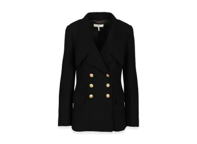 Chloe Women's Double-Breasted Tailored Jacket "Black"